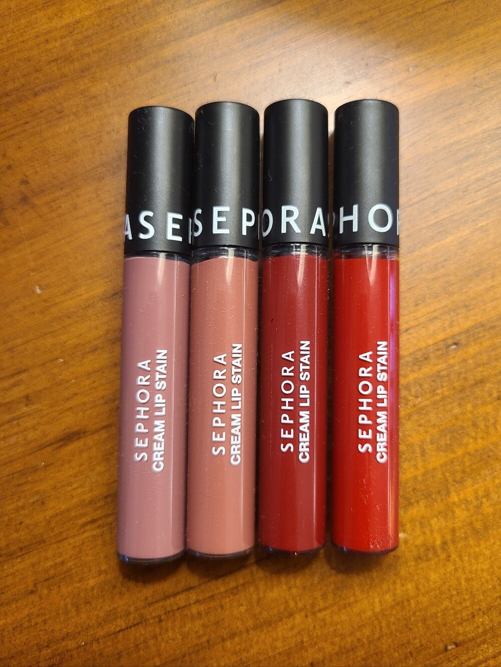 NEW Sephora Cream Lip Stain Bundle Of 4 Includes Limited Edition Shade